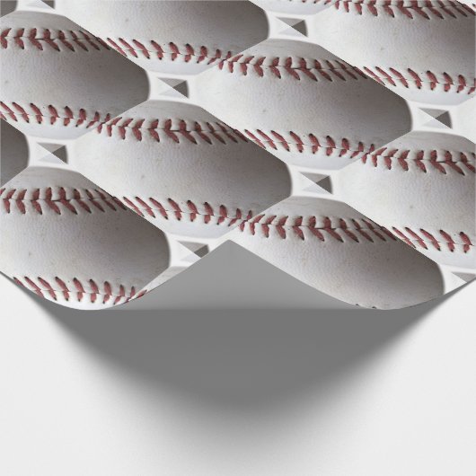 Baseball Geschenkpapier (Ecke)
