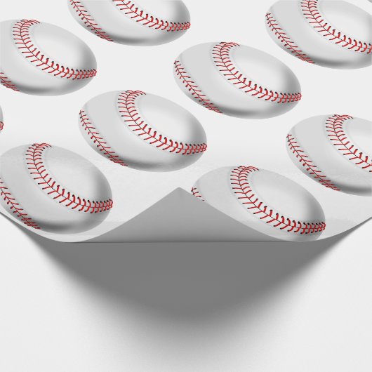 BASEBALL GESCHENKPAPIER (Ecke)