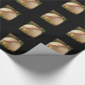 Baseball Geschenkpapier (Ecke)