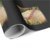 Baseball Geschenkpapier (Rolleneckpunkt)