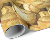 Baseball-Geschenkpapier Geschenkpapier (Rolleneckpunkt)