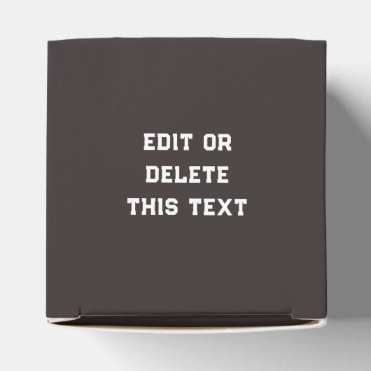 Baseball Geschenkschachtel (Oben)