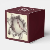 Baseball Geschenkschachtel (Rückseite)