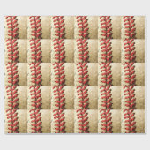 Baseball-Geschenkwrap Geschenkpapier (Flach)