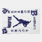 Baseball Geschirrtuch (Horizontal)