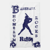 Baseball Geschirrtuch (Vertikal)