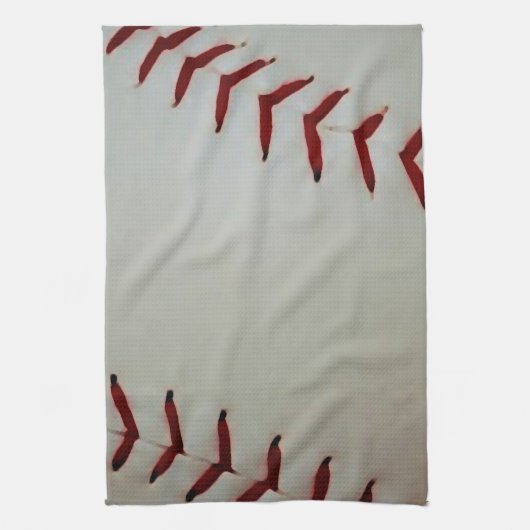 Baseball Geschirrtuch (Vertikal)