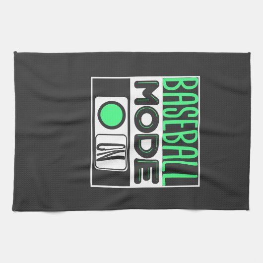 Baseball Geschirrtuch (Horizontal)