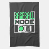 Baseball Geschirrtuch (Vertikal)