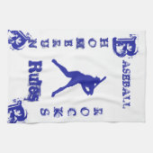 Baseball Geschirrtuch (Horizontal)