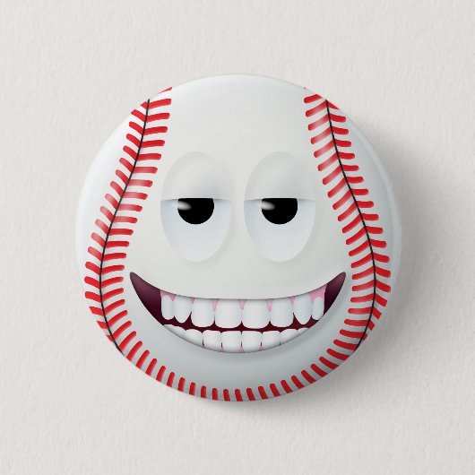 Baseball-Gesicht 2 Button (Vorderseite)