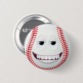 Baseball-Gesicht 2 Button (Vorne & Hinten)