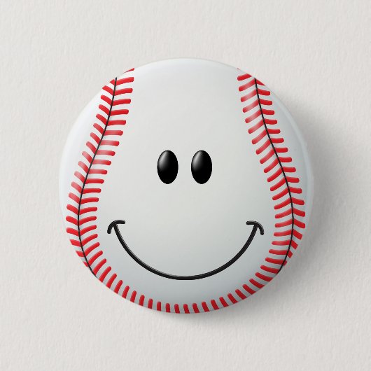 Baseball-Gesicht Button (Vorderseite)