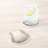 Baseball Getränkeuntersetzer (Seite)