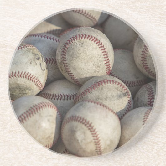 Baseball Getränkeuntersetzer (Vorne)