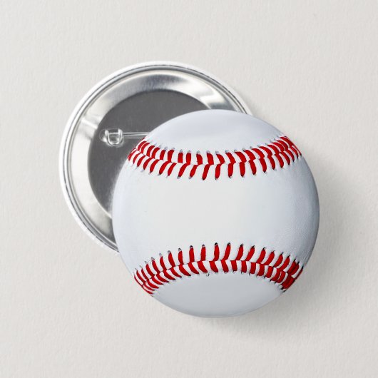 Baseball-Gift-Button Button (Vorne & Hinten)