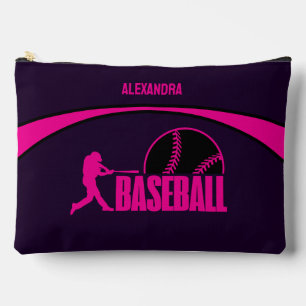 Baseball Girl Player, Team, GeburtstagsGirl-Gesche Zubehörtasche