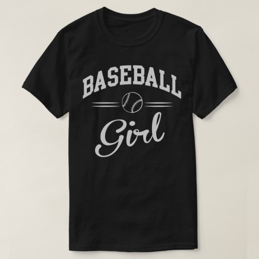 Baseball Girl T-Shirt (Design vorne)