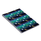 Baseball Girls Softball Weihnachten Notizblock (Rechte Seite)