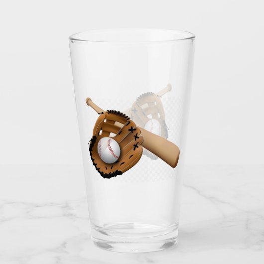 Baseball Glas (Vorderseite)