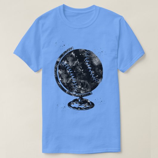 Baseball Globe 1 T-Shirt (Design vorne)