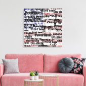 Baseball Glory | Verblasste grunge amerikanische F Leinwanddruck (Insitu (Wohnzimmer))