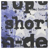 Baseball Glory | Verblasste grunge amerikanische F Stoff (Muster)