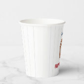 Baseball Glove and Ball Paper Cup - Rookie der Bas Pappbecher (Rechts)