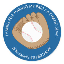 Baseball Glove Birthday Party