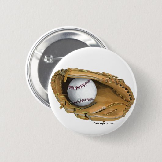 Baseball Glove Button (Vorne & Hinten)