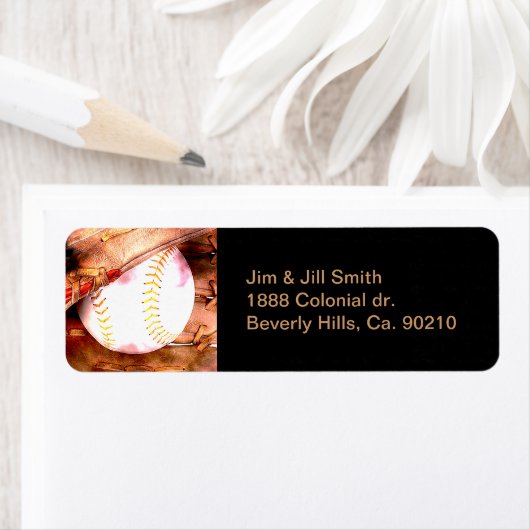 Baseball & Glove Grunge Style (Insitu)