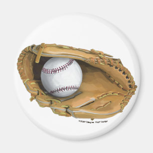 Baseball Glove Magnet