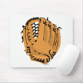 Baseball Glove Mousepad (Mit Mouse)