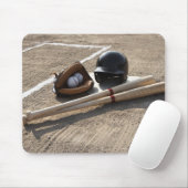Baseball Glove Mousepad (Mit Mouse)