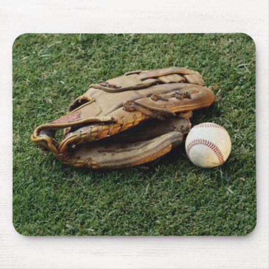 Baseball & Glove Mousepad (Vorne)