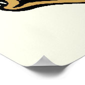 Baseball & Glove Poster (Ecke)