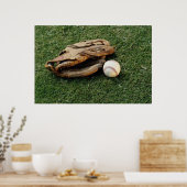 Baseball Glove Poster (Küche)