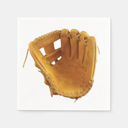 Baseball Glove Serviette (Vorderseite)
