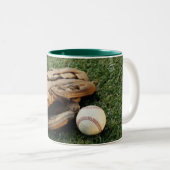 Baseball & Glove Tasse (VorderseiteRechts)