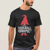 Baseball Gnome Funny Family Matching Group T-Shirt (Vorderseite)