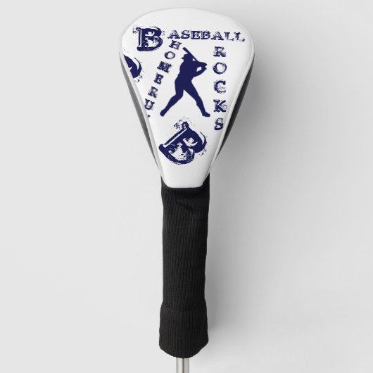 Baseball Golf Headcover (Vorderseite)