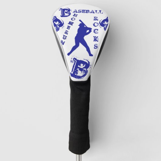 Baseball Golf Headcover (Vorderseite)