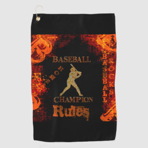 Baseball Golfhandtuch