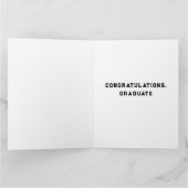 Baseball Graduation 2023card Karte (Innenseite)