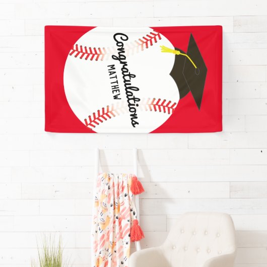 Baseball-Graduiertensport Banner (Insitu)
