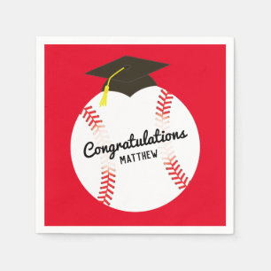 Baseball-Graduiertensport Serviette