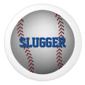 Baseball-Grafik Keramikknauf (Vorderseite)