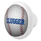 Baseball-Grafik Keramikknauf (Rechts)