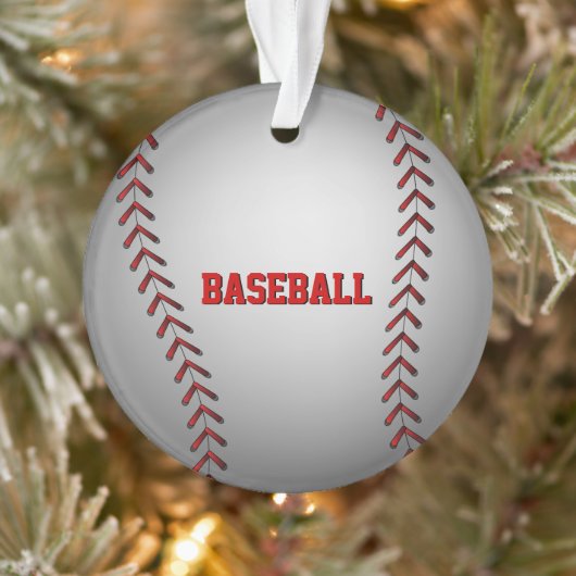 Baseball-Grafik Ornament (Baum)