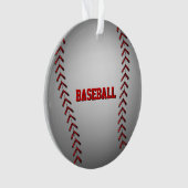 Baseball-Grafik Ornament (Vorderseite)